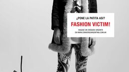 FASHION VICTIM