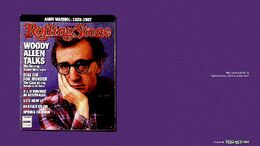 WOODY ALLEN - CAMPAÑA ROLLING STONE II