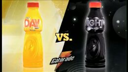 GATORADE DAY VS NIGHT