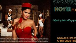 VÍA PÚBLICA - CAMPAÑA HOTEL AXE